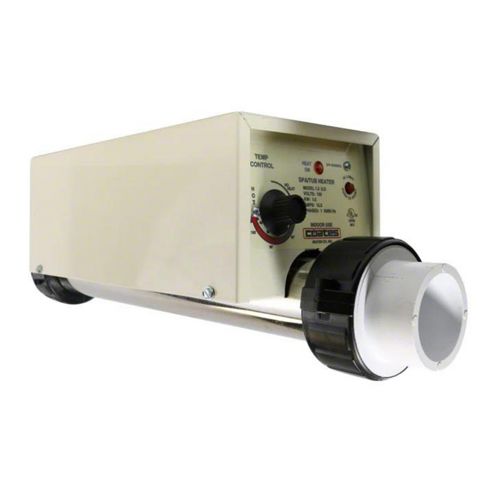 Coates 15ILS ILS Series In-Line Spa Heater 1.5kW 120 Volts-Vita Filters