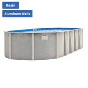 Delta Dream Oval Aluminum Above-Ground Pool Kit