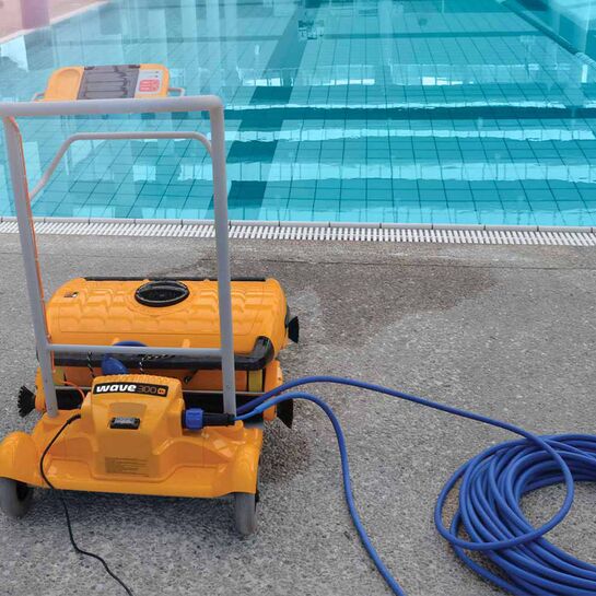 Maytronics Dolphin Wave 300 XL Commercial Robotic Pool Cleaner 99997006-50M
