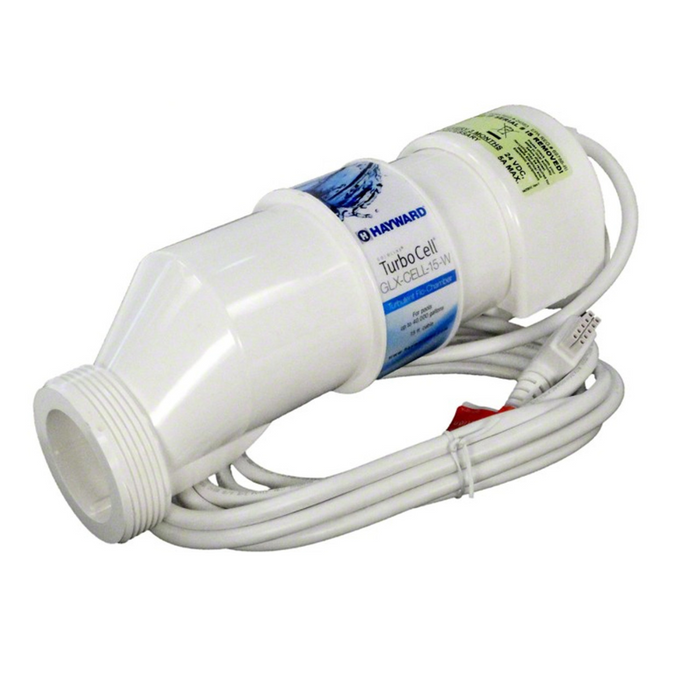 Hayward Inground Turbo Cell with 15 Foot Cable for Pools up to 40,000 Gallons, GLX-Cell-15-W
