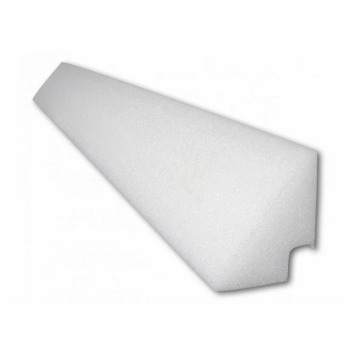 Gladon PNP192EACH White 4' Molded Foam Pool Cove