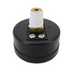 Black plastic and brass plumbing part with thread seal tape, likely used as an adapter or connector, compatible with the Hayward ECX2709A1 Pressure Gauge by Hayward.