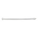 A long, white, cylindrical object with a slight bulge at one end, resembling the Hayward ECX1031PAK5EACH Flex Tube 13-3/8" Long for D.E. Filter by Hayward.