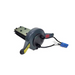 The Hayward HCXSCELL6 Replacement Cell and Cover is a grey industrial tool with a circular base, black cables, a blue connector, and a metallic rectangular component, designed as a replacement part for Hayward Systems.
