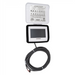 The Hayward HLXPLCONTROL Replacement Controller, designed for OmniPL, OmniLogic, and OmniLogic Upgrade Kits, is a touchscreen device with an open cover and a coiled cable attached beneath it, seamlessly integrated with the OmniLogic platform.