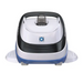Hayward W32025ADC Pool Vac XL Suction Pool Cleaner for Concrete/Gunite Pools featuring a white and blue body, black accents, and an "H" logo on the top front.