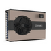 A rectangular Hayward W3HP50HA2 HeatPro Heat/Cool Pump for above-ground pools, featuring a large fan on the front and a control panel on the top right corner.