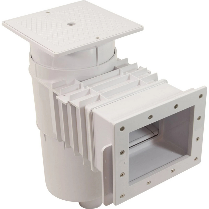 Hayward 1 .5" FPT White Auto-Skim Skimmer with Square Cover SP10841