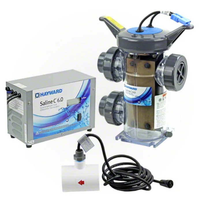 Hayward W3HCSC60 Saline C 6.0 Commercial Salt Chlorine Generator (60K gal outdoor/90k gal indoor)