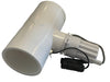 White PureChlor CLG115B-032 Tee with integrated Flow Switch and Temp Sensor Assembly, featuring an attached connector and wire, set against a pure white background.