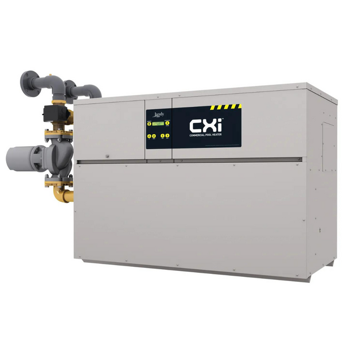 Jandy CXI500NNCAL CXi ASME Commercial Heater, Natural Gas, Cupronickel, 500K BTU