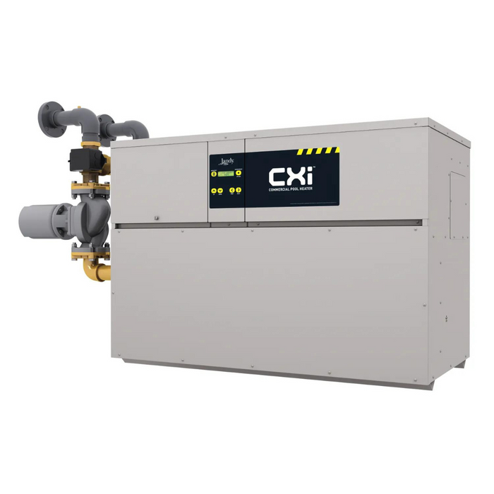 Jandy CXI650NNCAL CXi ASME Commercial Heater, Natural Gas, Cupronickel, 650K BTU with Cal Code