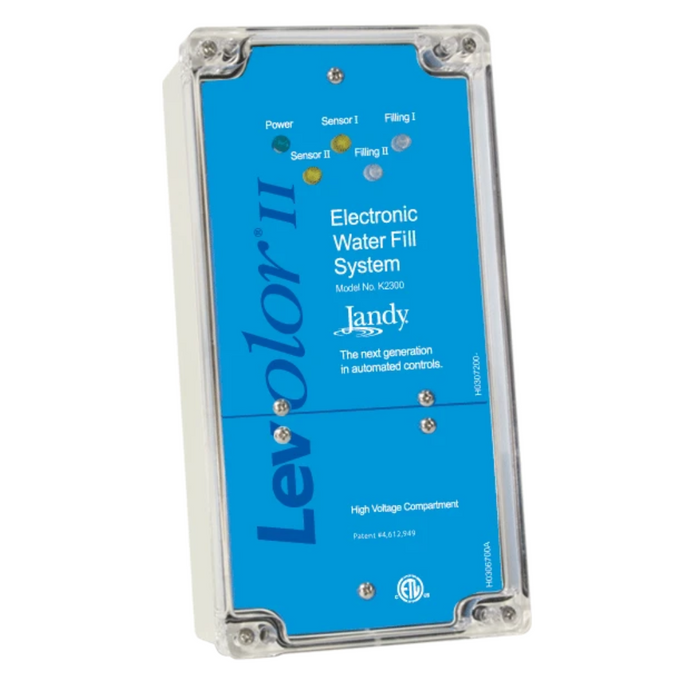 Jandy Electronic Water Leveling Levolor K-2300 Series Dual Fill
