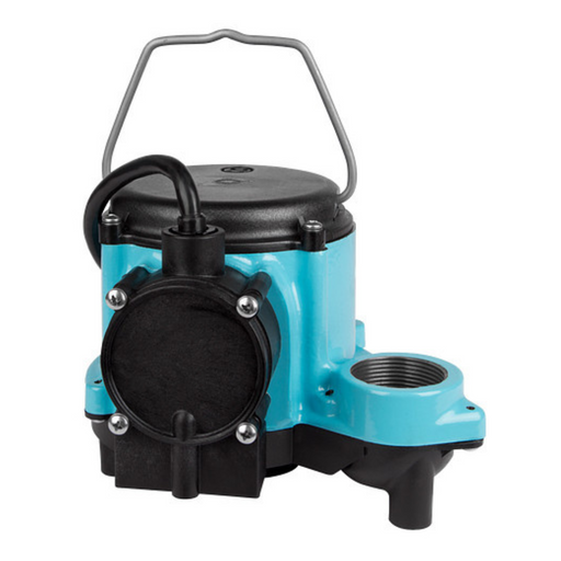 Little Giant 506158 6-CIA Sump Pump 10' Cord, 115V, Diaphragm Switch