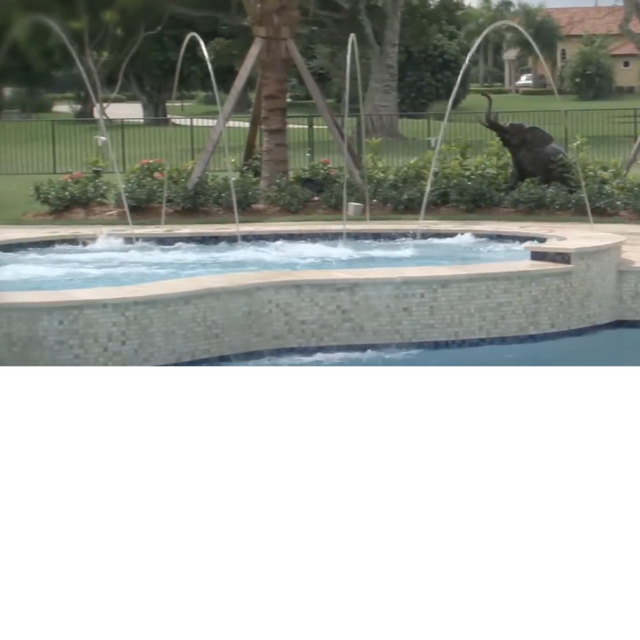 Pentair 150' Tan Lid MagicStream Laminar LED Deck Jet 580038
