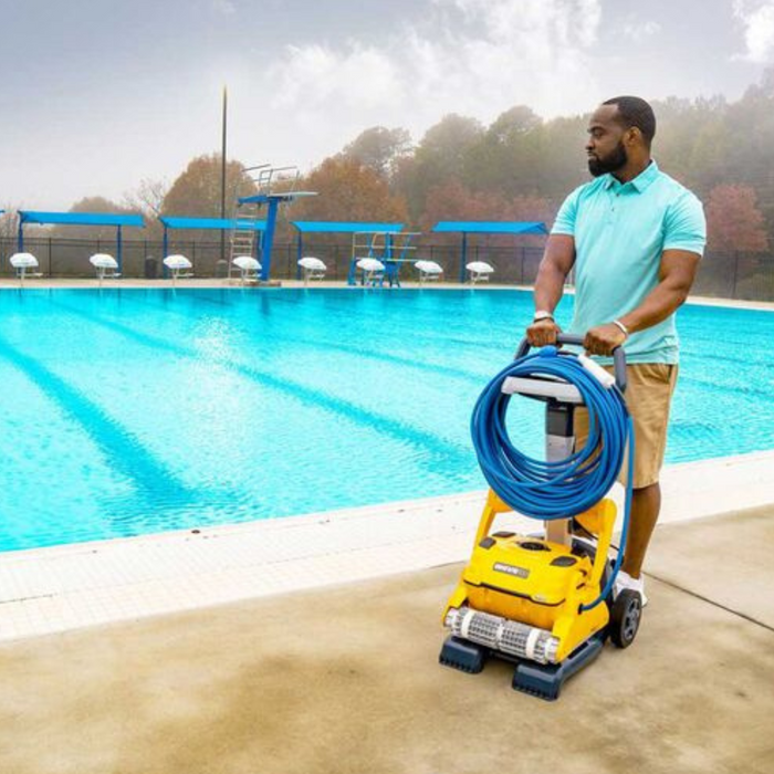 Maytronics Dolphin Wave 100 Commercial Robotic Pool Cleaner 9999096X-USW