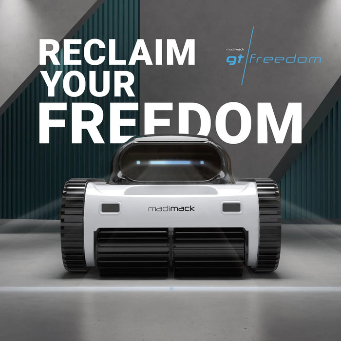 Madimack GT Freedom i80 Cordless Robotic Pool Cleaner – 8-Hour Runtime