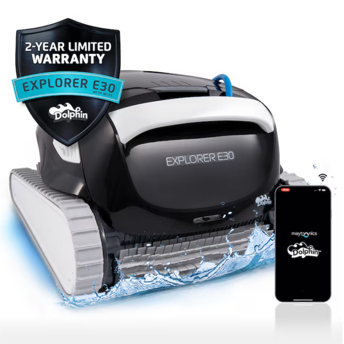 Maytronics Dolphin Explorer E30 Robotic Cleaner with WiFi 99996241-XPI