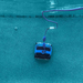 The Maytronics Dolphin Nautilus CC Plus Cleaner 99996406-PCI (with Wi-Fi), a state-of-the-art pool robot from Maytronics, glides effortlessly along the bottom of your swimming pool, tethered to its power cable. Control and monitor its cleaning progress seamlessly with the MyDolphin Plus app.