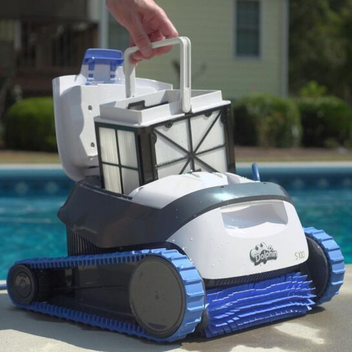 Maytronics Dolphin S100 Robotic Pool Cleaner 99996121-USF