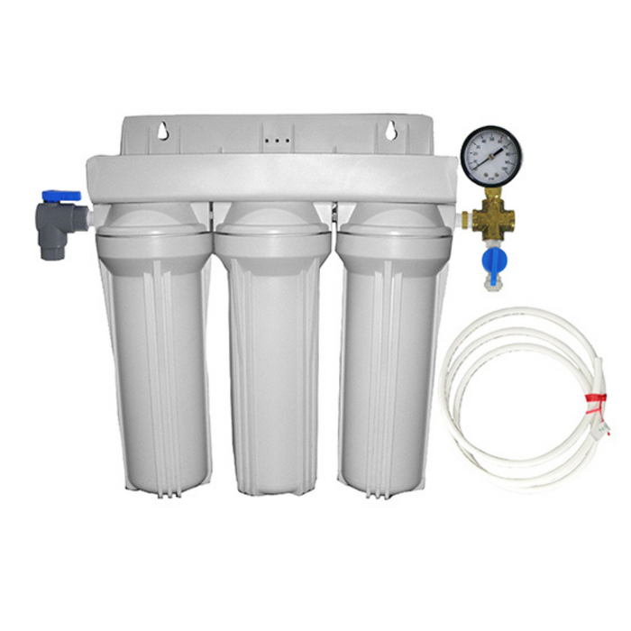 Omnipure TFKL 10" Triple Ice Machine Filtration System (Heavy Metals, Lead, Cyst)