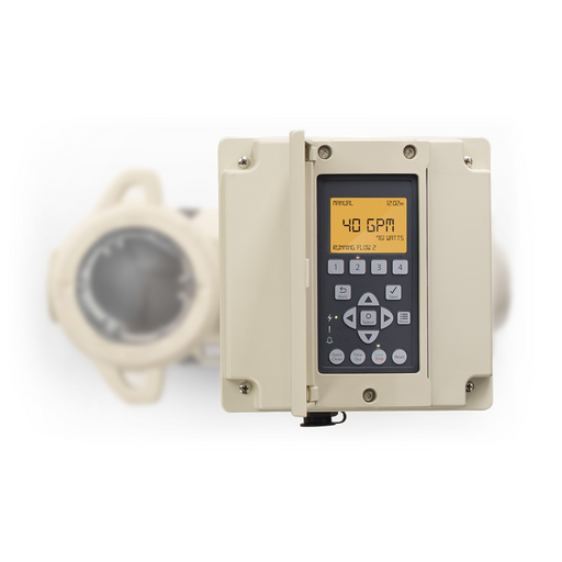 The Pentair Pool 3HP IntelliFloXF Variable Speed Flow Pump (model 022056) features a digital display showing "40 GPM," along with convenient buttons and a protective casing, making it perfect for large pools or systems requiring high flow demand.