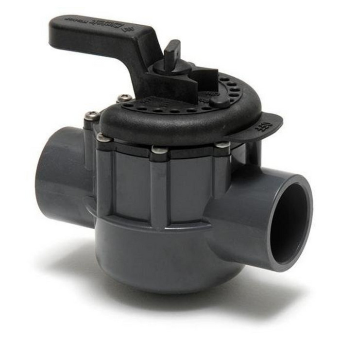 Pentair 263038 1.5" 2-Port 2-Way PVC Diverter Valve
