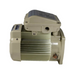 The Pentair Pool 1.5HP Motor, made for WhisperFlo and SuperFlo pumps and identified by model number 354823S, is showcased from the side against a pristine white background. It features a tan color, ribbed body, and an attached junction box.