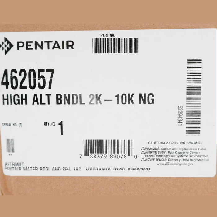 Pentair 462057 ETi 250 High-Altitude Conversion Kit, Natural Gas, 2,000 ft–10,000 ft.