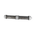 The Pentair 475612 Condensate Neutralizer Kit for ETi 400 Heater by Pentair Pool features a transparent body filled with granular material, white end caps, and a central connector. It is compatible with Pentair Commercial systems for optimal performance.