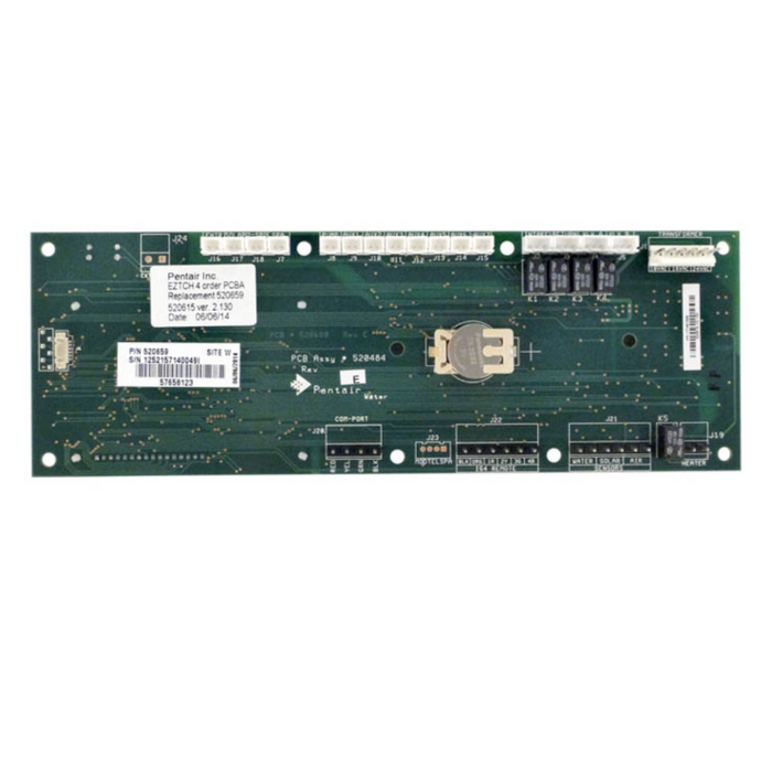 Pentair 520659 UOC Motherboard with 4-Auxiliary for EasyTouch® System
