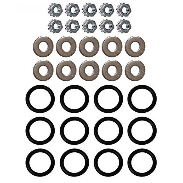 Pentair 77707-0244 Tube Sheet Coil Assembly Kit Cupro Nickel 400HD NA, 400HD LP MasterTemp® HD Heater Heat Exchange