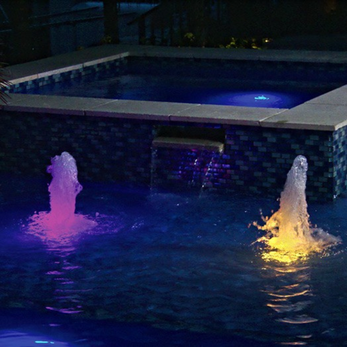 Pentair ColorVision LED Bubbler with GloBrite LED Lights