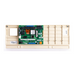 A beige electronic circuit board with various components and connectors, mounted on a rectangular base, serves as the core component of the Pentair Pool's IntelliCenter i10PS for CLC/CPC upgrade kit, enabling advanced pool automation.