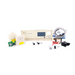 The Pentair Pool 522048 IntelliTouch/EasyTouch to Next Gen Upgrade Kit - i10PS for CLC/CPC can seamlessly enhance a security system featuring a control panel, motion sensors, circuit board, and power cords, enabling smarter management. Upgrade kits are available for additional customization and efficiency.