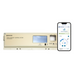 A Pentair 522048 IntelliTouch/EasyTouch to Next Gen Upgrade Kit - i10PS for CLC/CPC and smartphone displaying a pool automation app interface on a white background.
