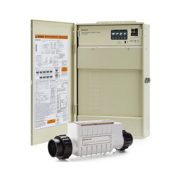 Pentair 521908 IntelliCenter® System - Load Center with i10PS Personality Kit with IntelliChlor® IC40 & 2 IntelliValve®