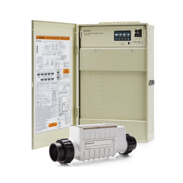 Pentair 521908 IntelliCenter System with i10PS Personality Kit with IntelliChlor® IC40 & 2 IntelliValve®