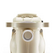 Close-up of the Pentair Pool 1.5HP Superflo Variable Speed Pump EC-342001 on a white background, highlighting its front section with an outlet and bolts on the sides, in a beige and energy-efficient design.