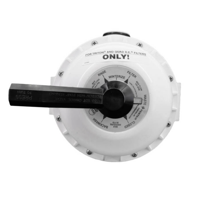 Pentair 261050 2" MPV Multiport Valve w/ Bulkhead Fittings for Triton & Quad D.E. Filters