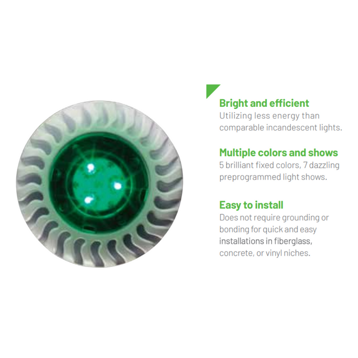 Pentair 100' Cord GloBrite® White LED Light 602104 - NEW VERSION