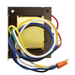 The Pentair Pool Transformer, model 520722 EasyTouch, boasts various colored wires coiled around it, effortlessly integrating with the IntelliChlor Salt Chlorine Generator for optimal performance.