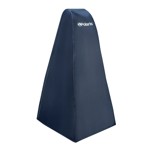 This blue, triangular dust cover, branded with the "Polaris" logo and named Polaris Robotic Cleaner Cover R0785800, is specifically designed to protect your Polaris Robotic Cleaner or other small appliances.