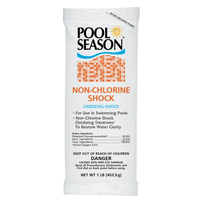 Pool Season Non-Chlorine Shock 1 lb Bag, Box of 12, HGH-50-2849