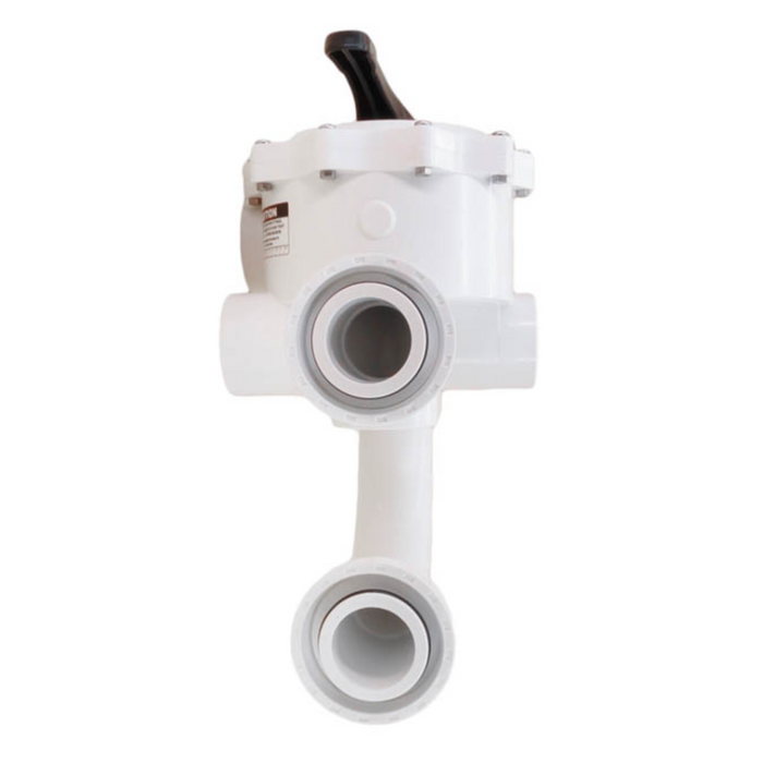 Praher Plastics SM2-PP2 2" ABS Pre-Plumbed Side Mount Multiport Valve