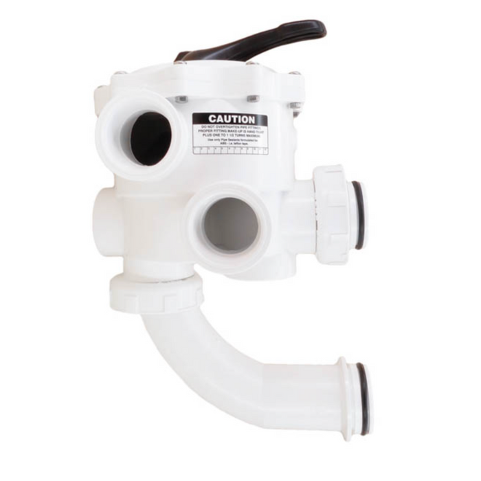 Praher Plastics SM2-PP2 2" ABS Pre-Plumbed Side Mount Multiport Valve