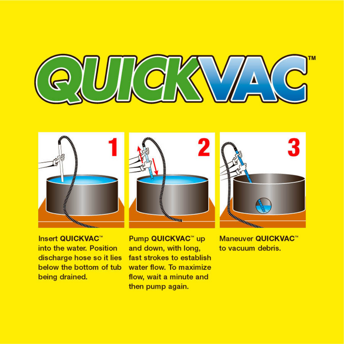 Quick Vac Spa Vacuum Device QUICKVAC