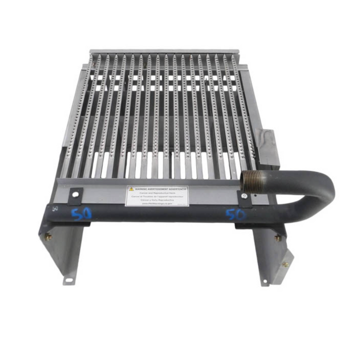 Raypak 010392F Burner Tray with Burners for Model 266A Pool Heater