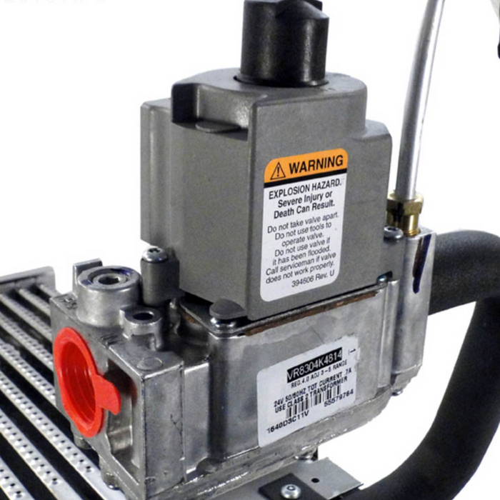 Raypak 010410F 406A IID Burner Tray with Natural Gas Valve