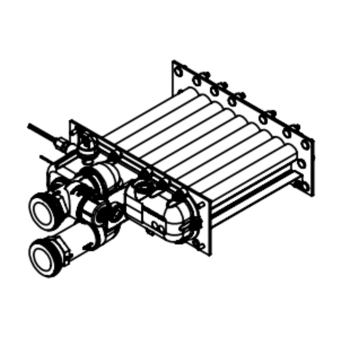 Raypak 018901F 404A AVIA Replacement Heat Exchanger (Includes Refractory)